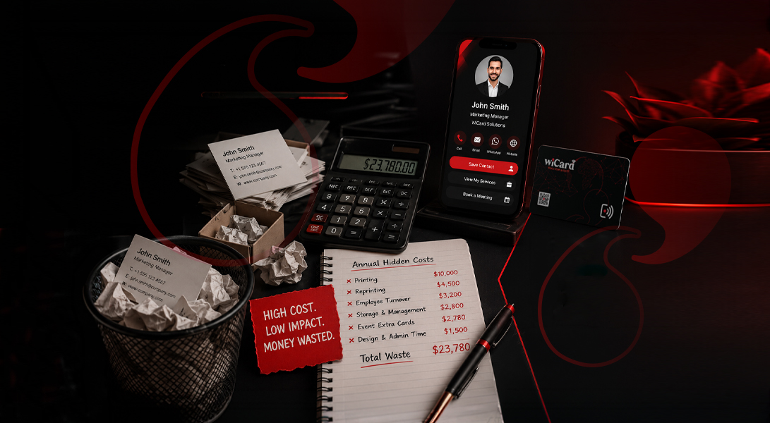 How Much Money Companies Waste Printing Business Cards